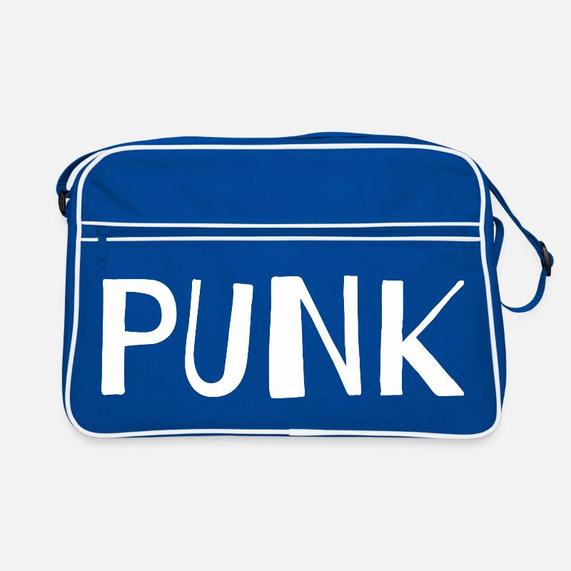 Punk logo Urban design Retro Bag