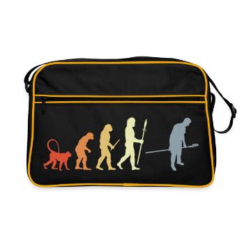 Baker Evolution Retro Look - Retro Bag - black/gold - Front