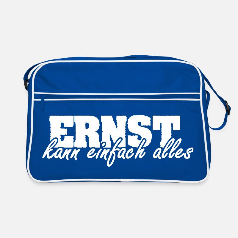 Spruch Ernst Retro Tasche