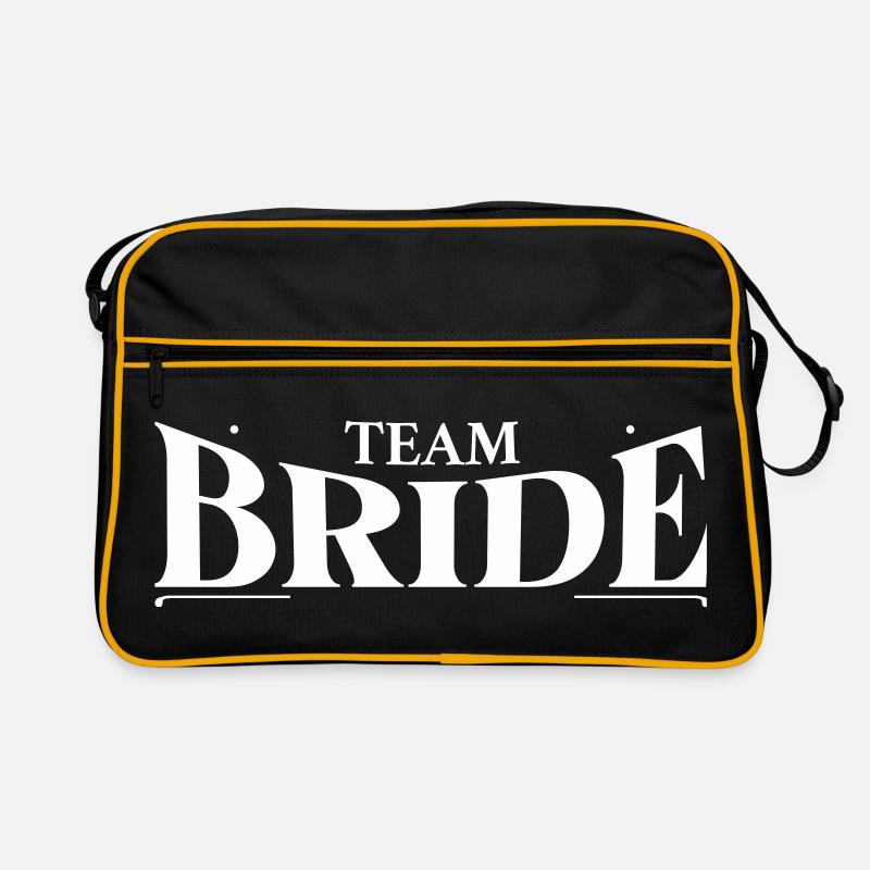 Team Bride!  Retro Tasche