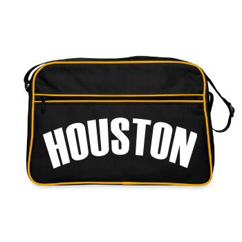 Houston Shirt - Retro Bag - black/gold - Front