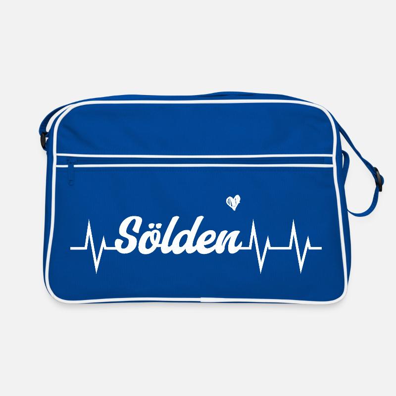 Sölden Heartbeat – Gletscherfeeling & Höhenmeter Retro Tasche