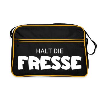Tais-toi - Diction cool - Sac Retro - noir/or - Devant
