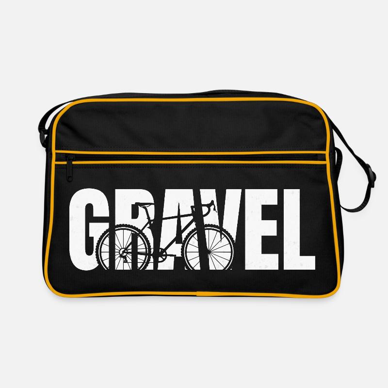 Typographie du gravier Sac Retro