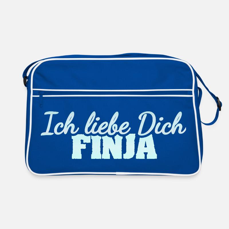 Finja als Liebe Retro Tasche