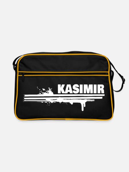 Malerei Kasimir - Retro Tasche - Schwarz/Gold