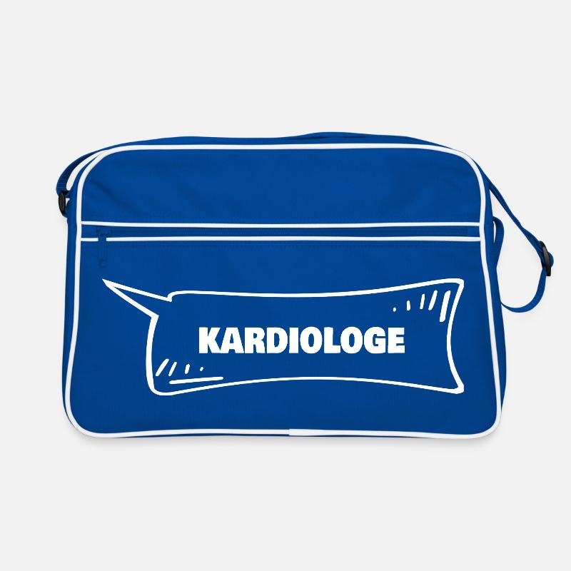 Speech Bubble Cardiologist Retro Bag