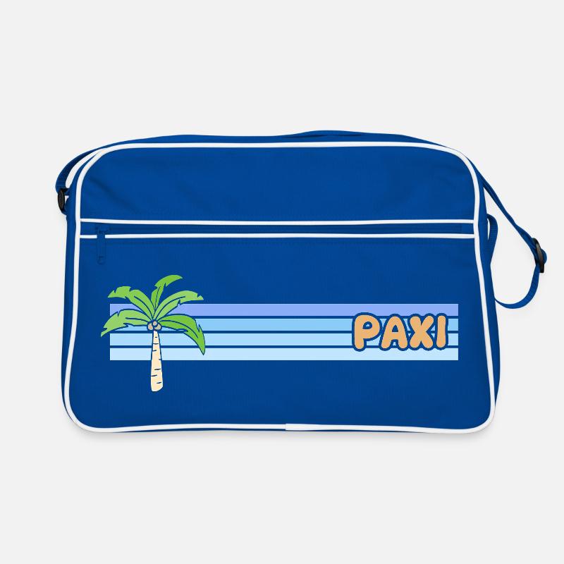 Paxi als Urlaub Retro Tasche