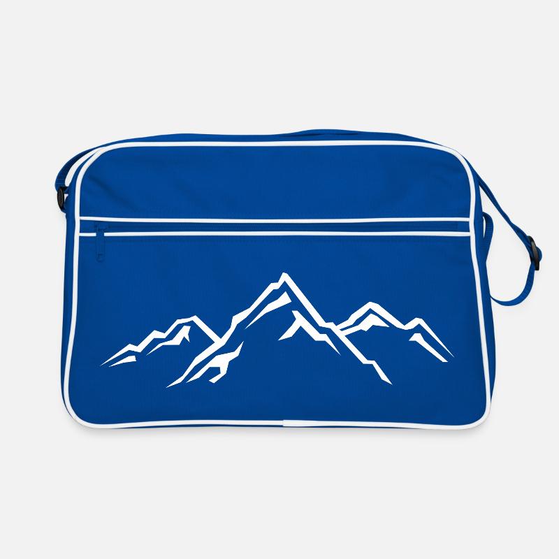 Mountain Mountains Nature Conservation Retro Bag