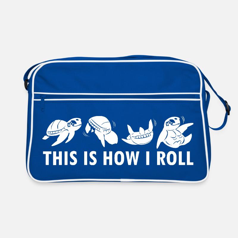 C’est comme ça que je roule les tortues Sac Retro