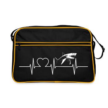 Megalodons Megalodon - Retro Bag - black/gold - Front