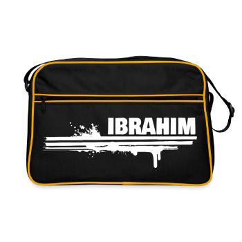 Painting Ibrahim - Retro Bag - black/gold - Front