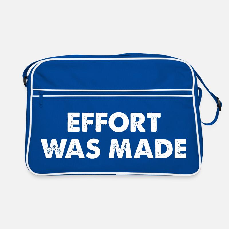 Effort Was Made Retro Tasche