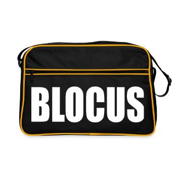 Blockade - Retro Tasche - Schwarz/Gold - Vorne