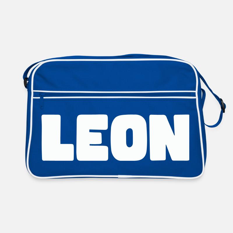 Leon Name Retro Bag