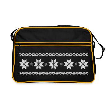 pattern - Retro Bag - black/gold - Front