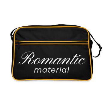 Romantic Material Lettering - Retro Bag - black/gold - Front
