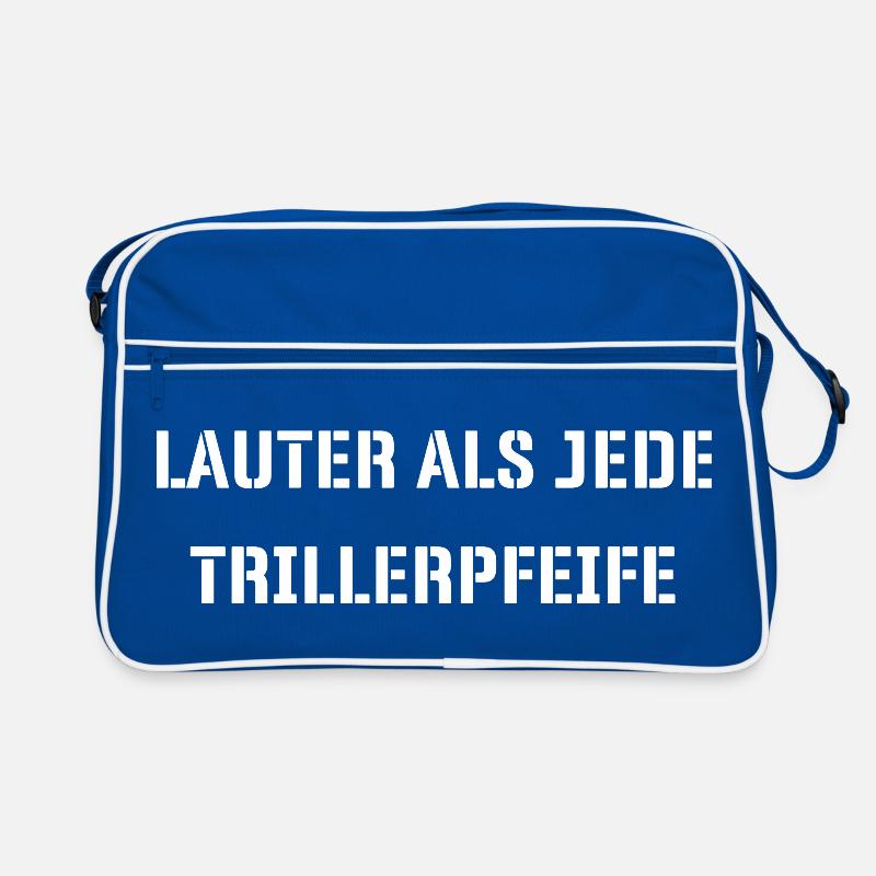 Louder than any whistle Retro Bag