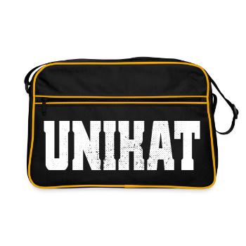 Unique Unique Individual Self-Worth Unique - Retro Bag - black/gold - Front