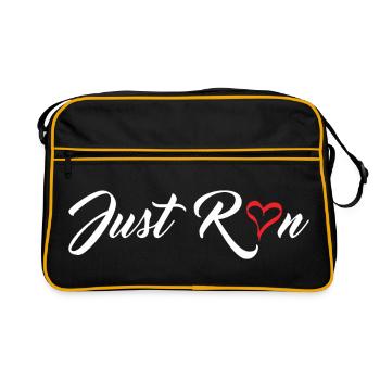 Cours juste - Sac Retro - noir/or - Devant