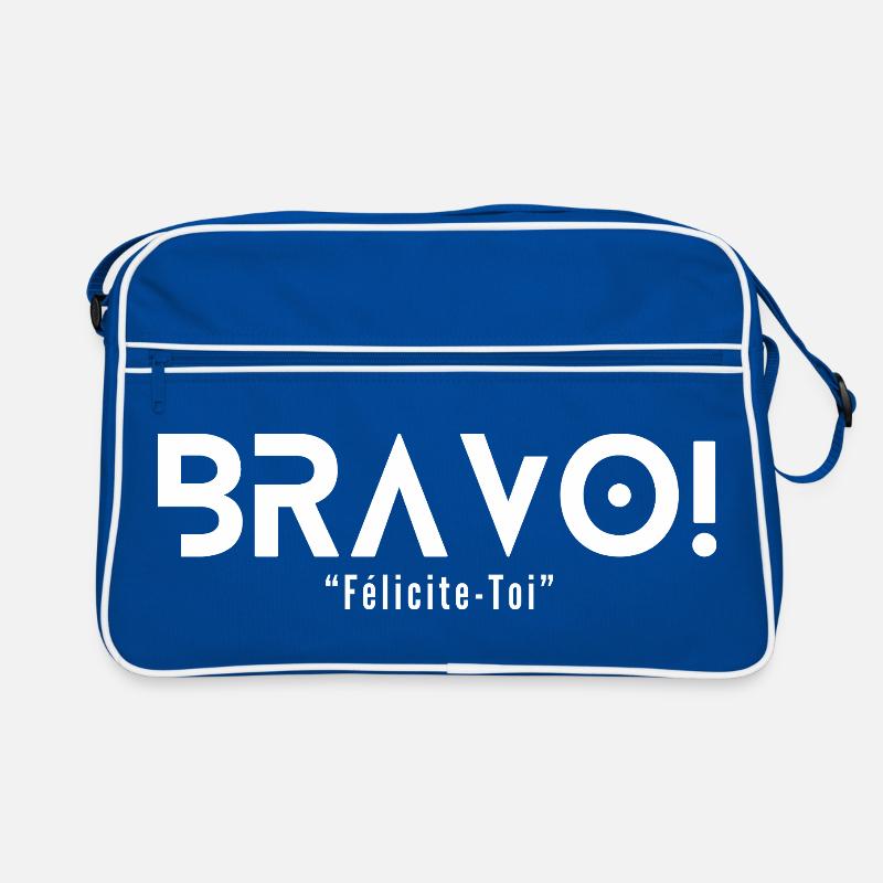"BRAVO"... Congratulate yourself Retro Bag
