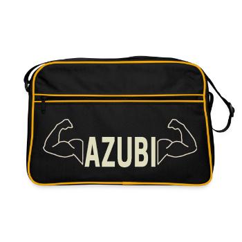 Trainee design for trainees and apprentices - Retro Bag - black/gold - Front