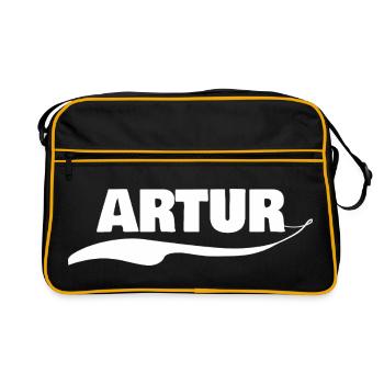 Gift Artur - Retro Bag - black/gold - Front