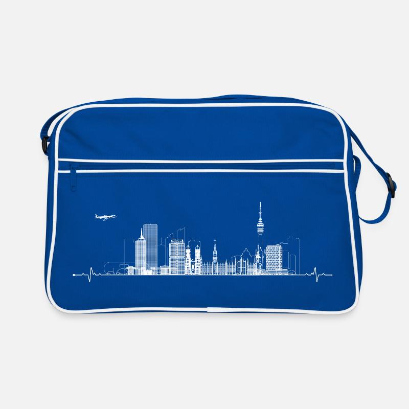 Münchner Stadtbild Retro Tasche
