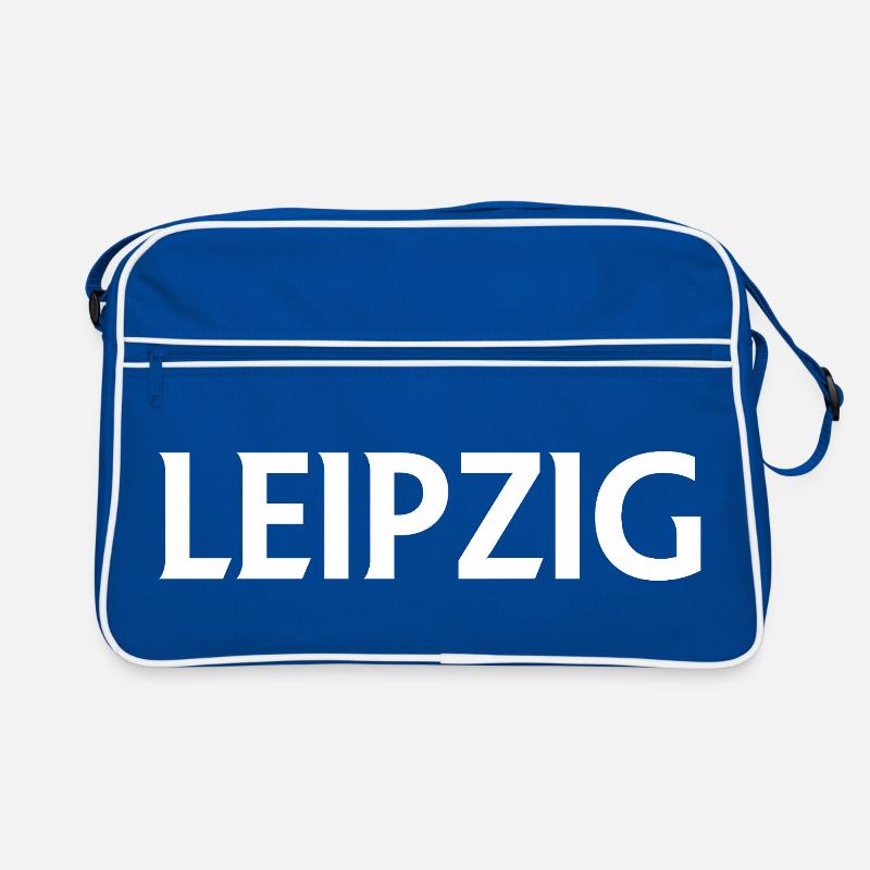 Leipzig – Deutschland Textdesign Retro Tasche