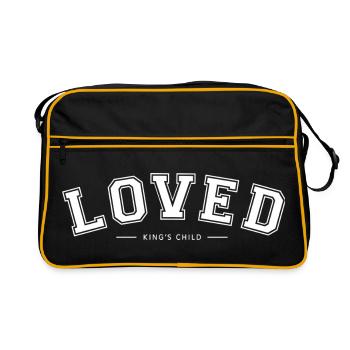 loved - king's child - loved - collegestyle - Retro Bag - black/gold - Front