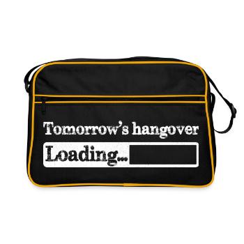Tomorrow s hangover loading - Sac Retro - noir/or - Devant
