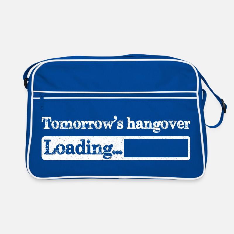 Der Kater-Loading von morgen Retro Tasche