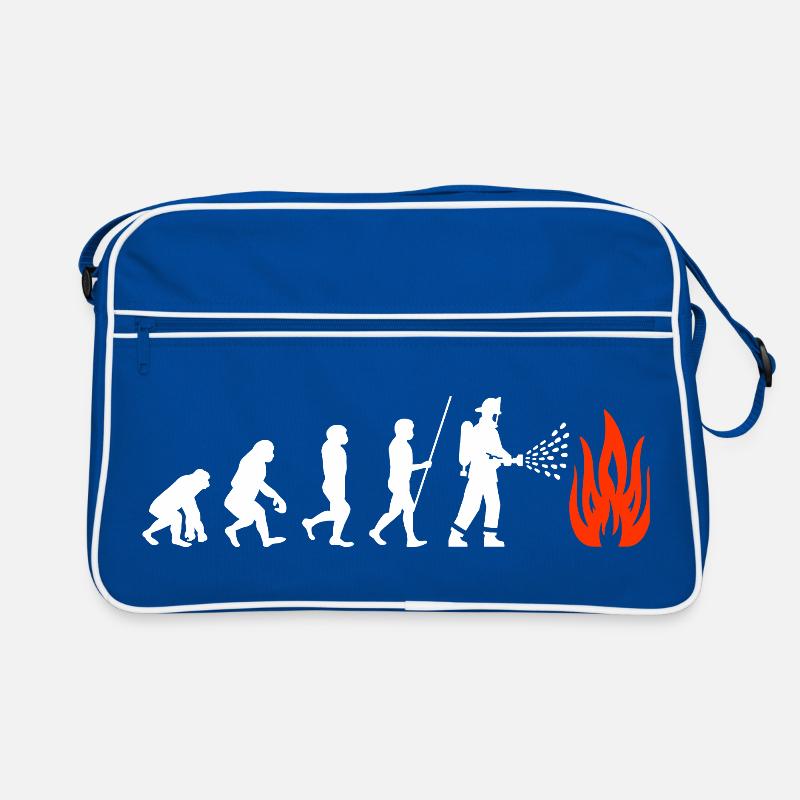 Pompier Évolution de la brigade d’incendie Sac Retro