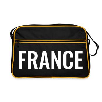 France Mot - Sac Retro - noir/or - Devant