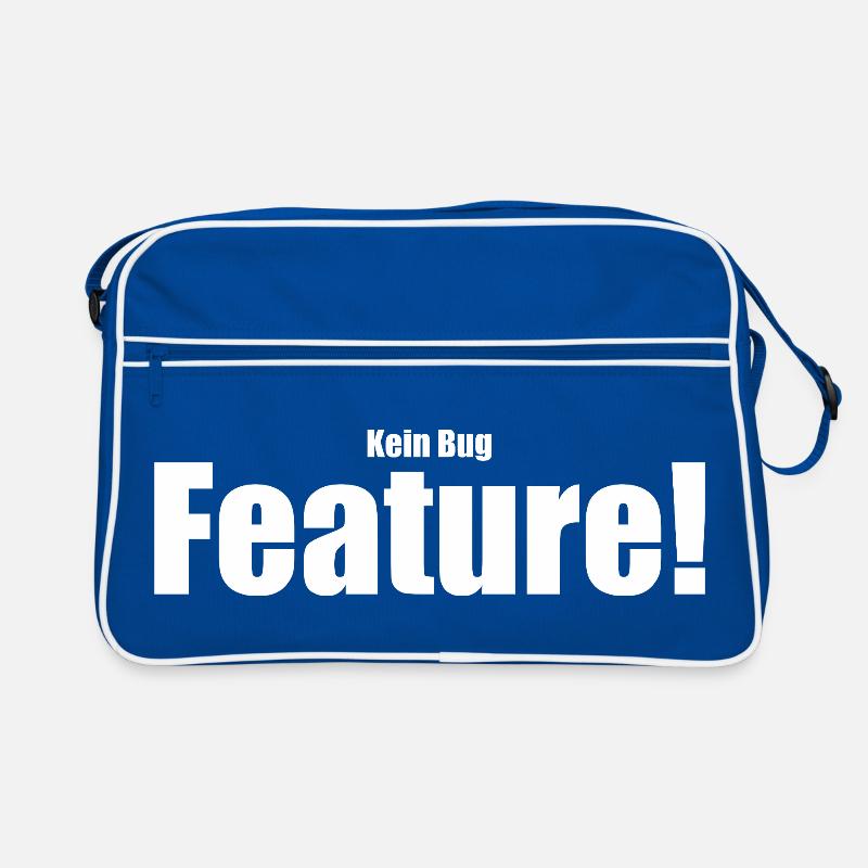 Kein Bug Feature! Retro Tasche