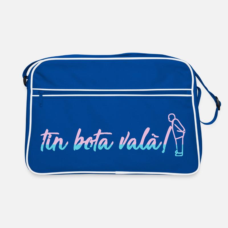 Graphiques abstraits aux couleurs vives Sac Retro