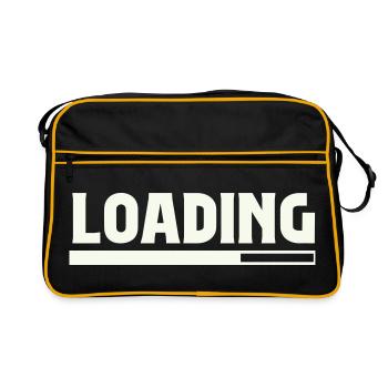 Loading - Retro Bag - black/gold - Front