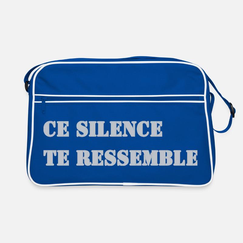 CE SILENCE TE RESSEMBLE Sac Retro