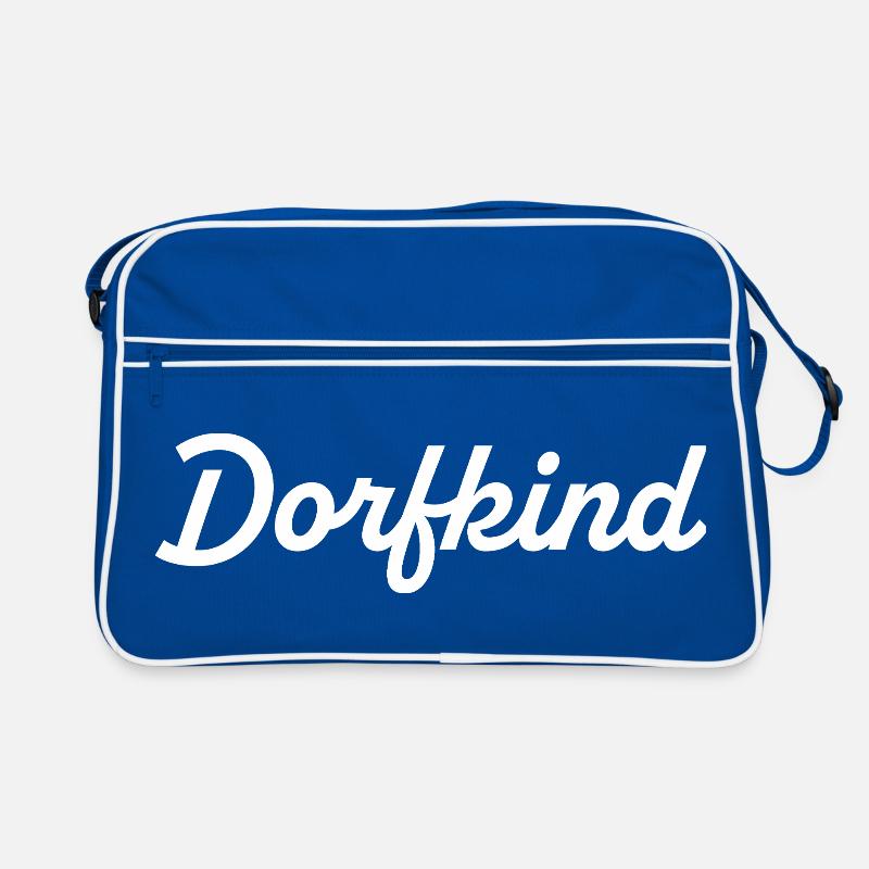 Dorfkind Statement Retro Tasche