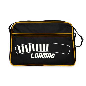 Loading - Retro Bag - black/gold - Front