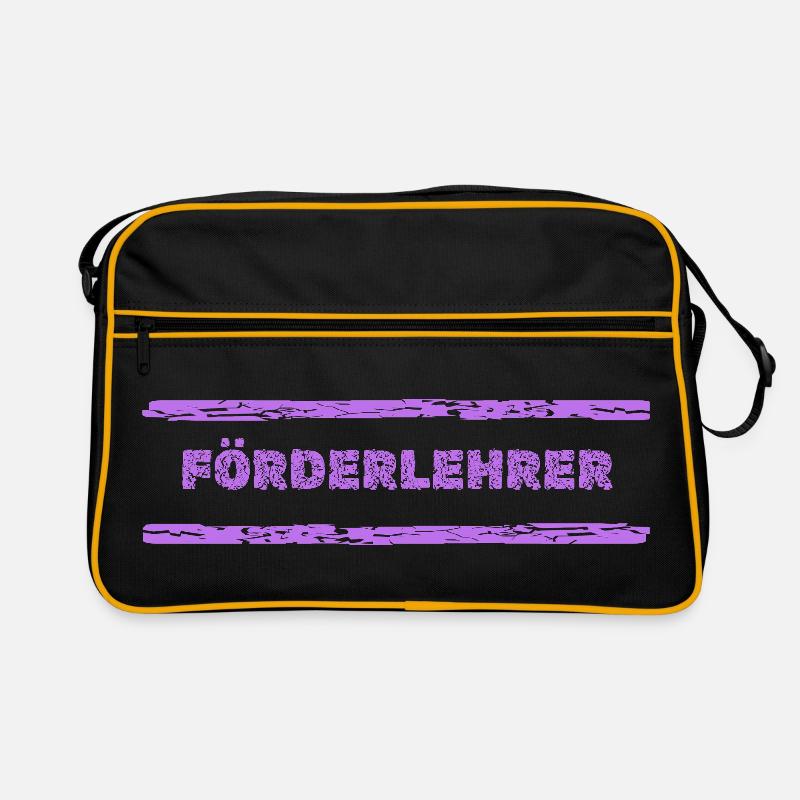 Gift for support teacher Retro Bag