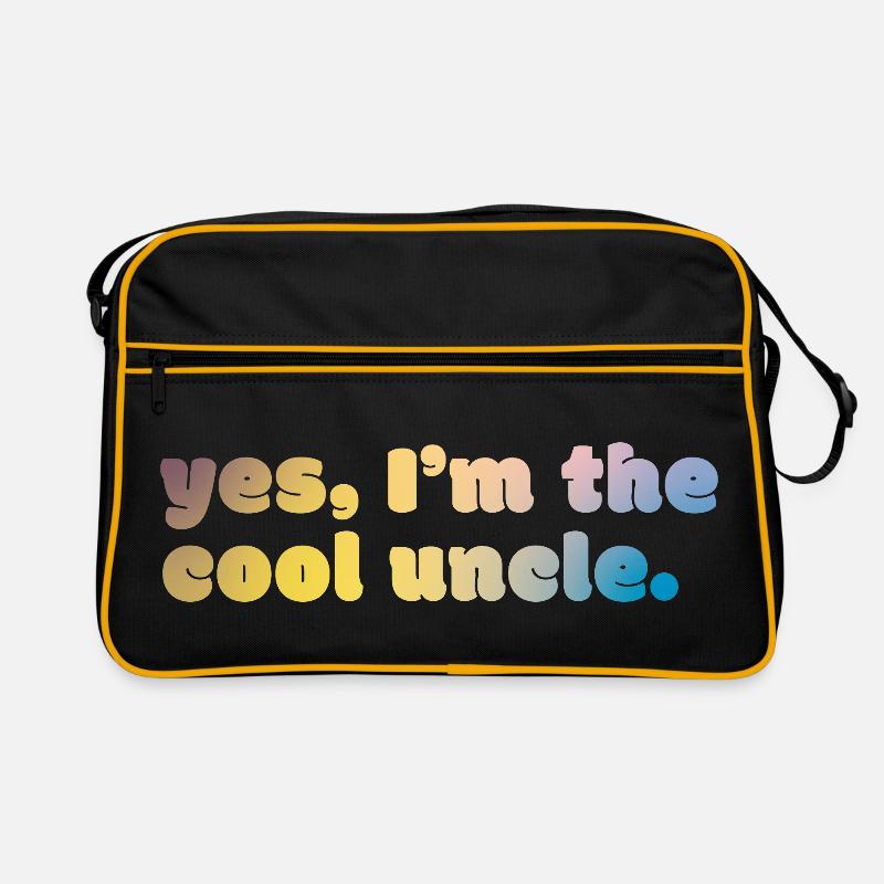 Cool Uncle Statement Retro Tasche