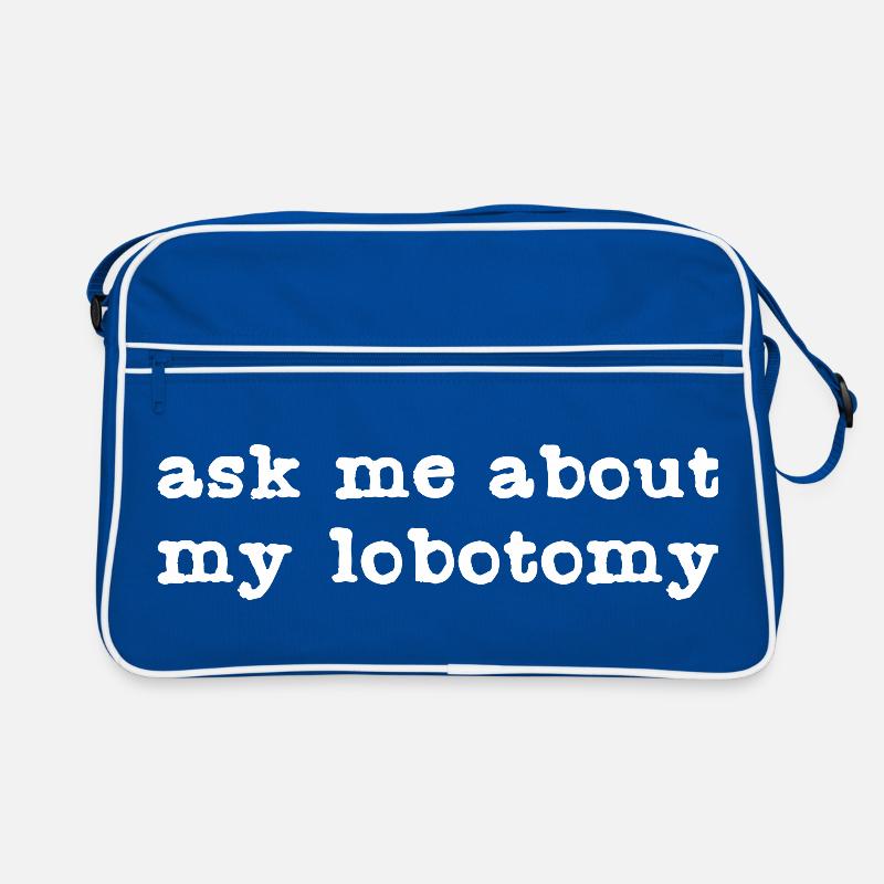 Provocative Text Graphics Retro Style Retro Bag
