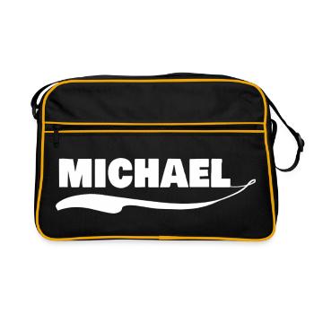 Michel - Sac Retro - noir/or - Devant