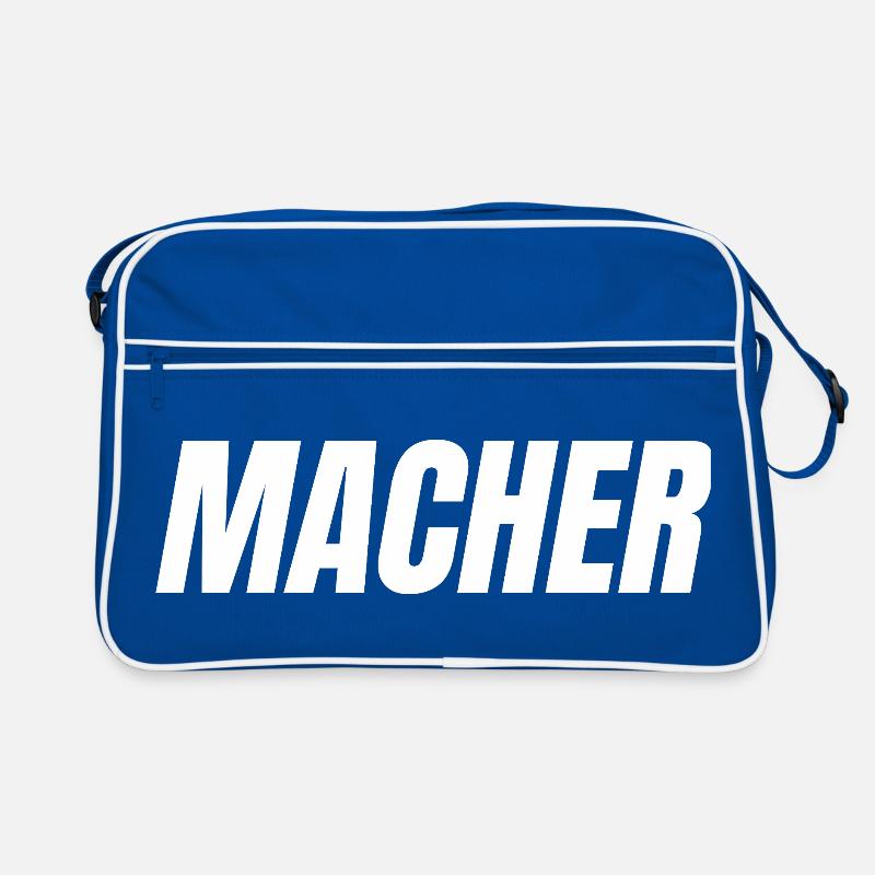 MACHER – Einfach machen. Einfach gut. Retro Tasche