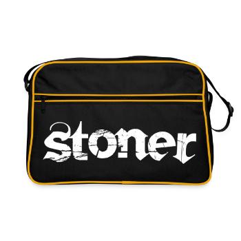 Stoner - Sac Retro - noir/or - Devant