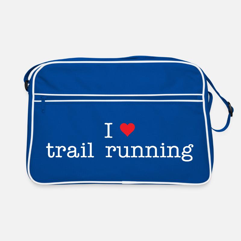 I Love Trail Running Retro Bag