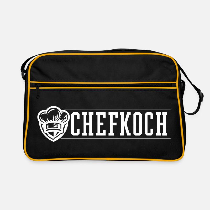 Chapeau de chef chef Sac Retro