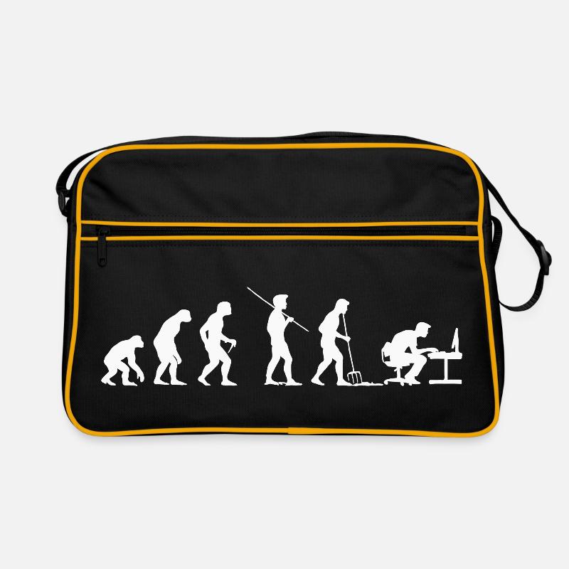 Evolution Programmer Computer Geek Retro Bag