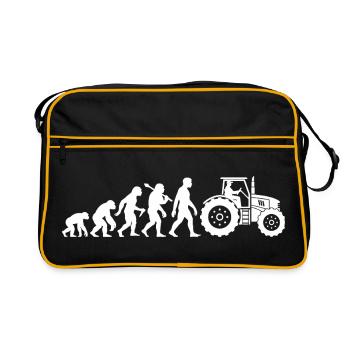 Tractor Tractor Evolution Farmer Farmer Retro - Retro Bag - black/gold - Front